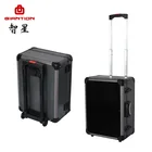 Case Trolley Universal Rolling Flight Case Aluminum Tool Case With Trolley