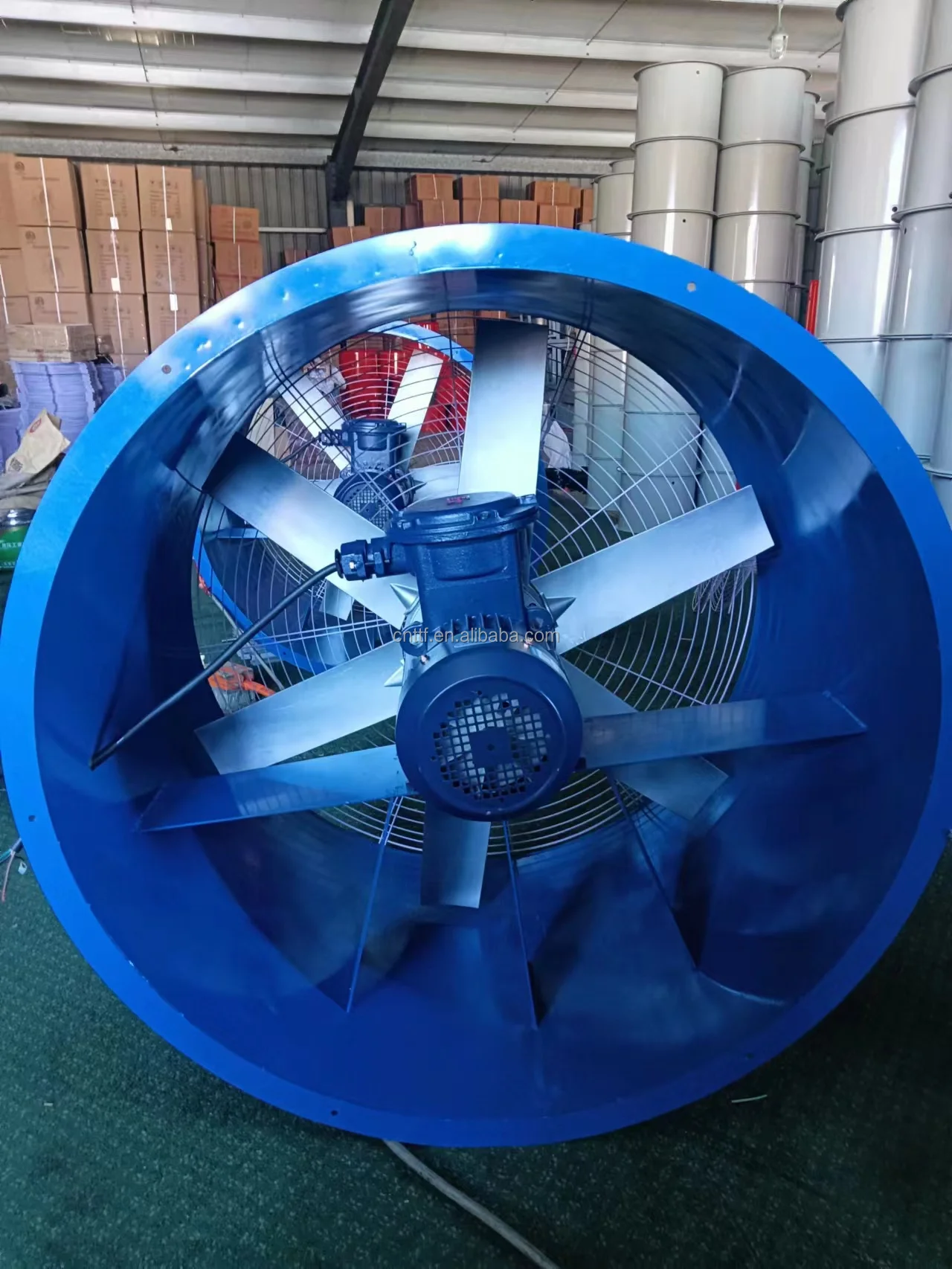 Temperature Proof Axial Fan, 800mm, Ducted - detail 2