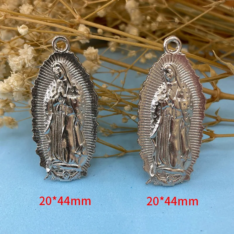 San Benito Medal Cross Jesus Character Pendant Zinc Alloy Saint Benedict Pendant charm Women Men Religious Jewelry Accessories.jpg