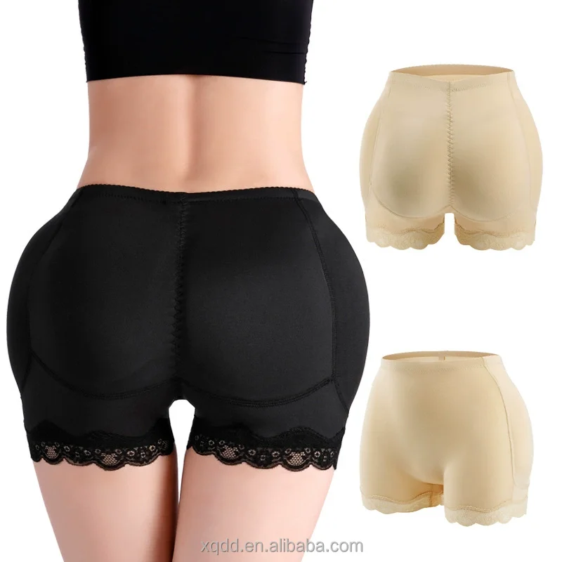 Women Breathable Hip Pad Shaper Panties 