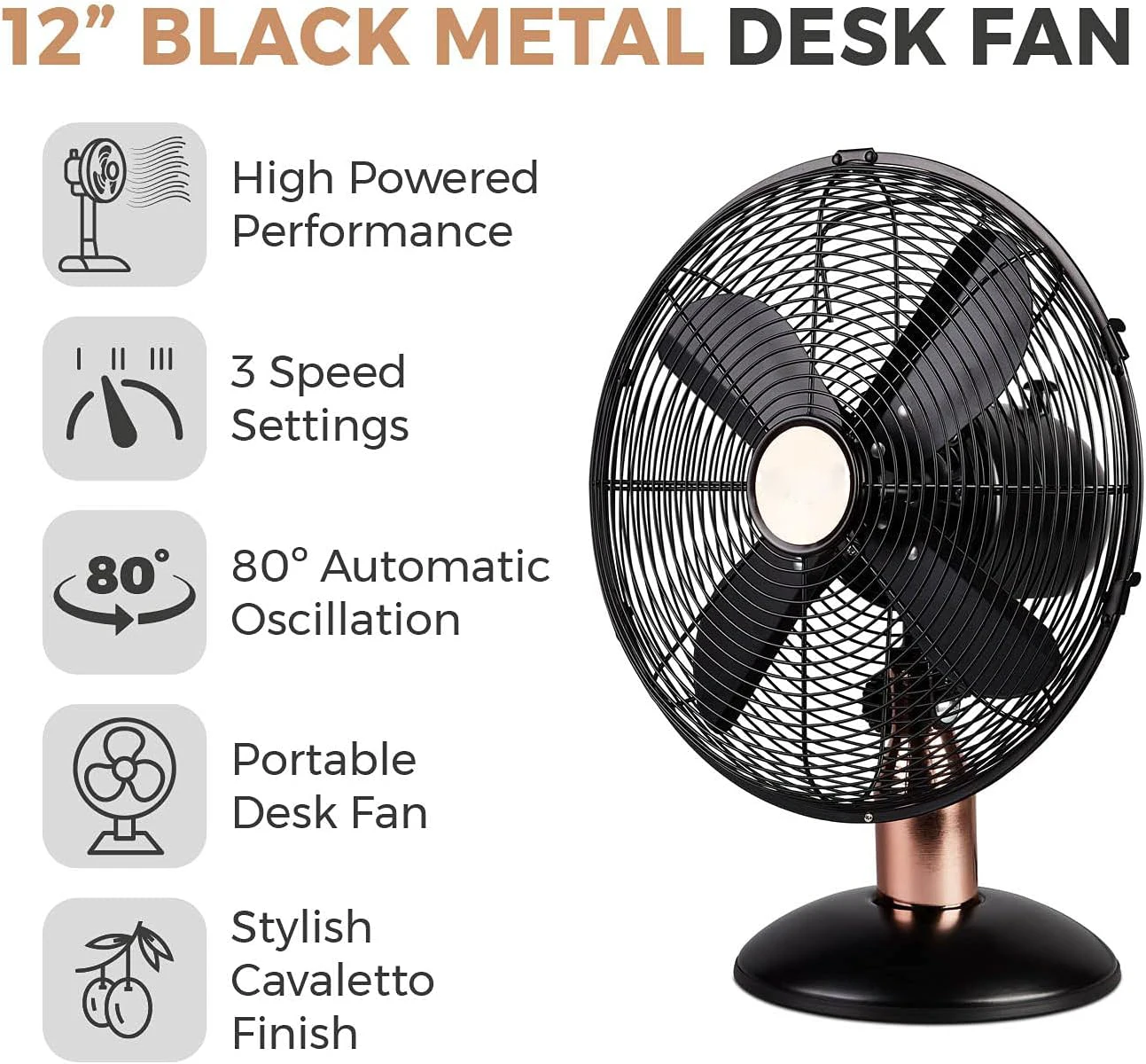 Table Fan, 120-240, Electric - detail 8