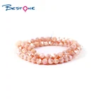 Bestone 4mm Factory Wholesale Rondelle Beads JC Crystal Factory Directly Sale Glass Beads