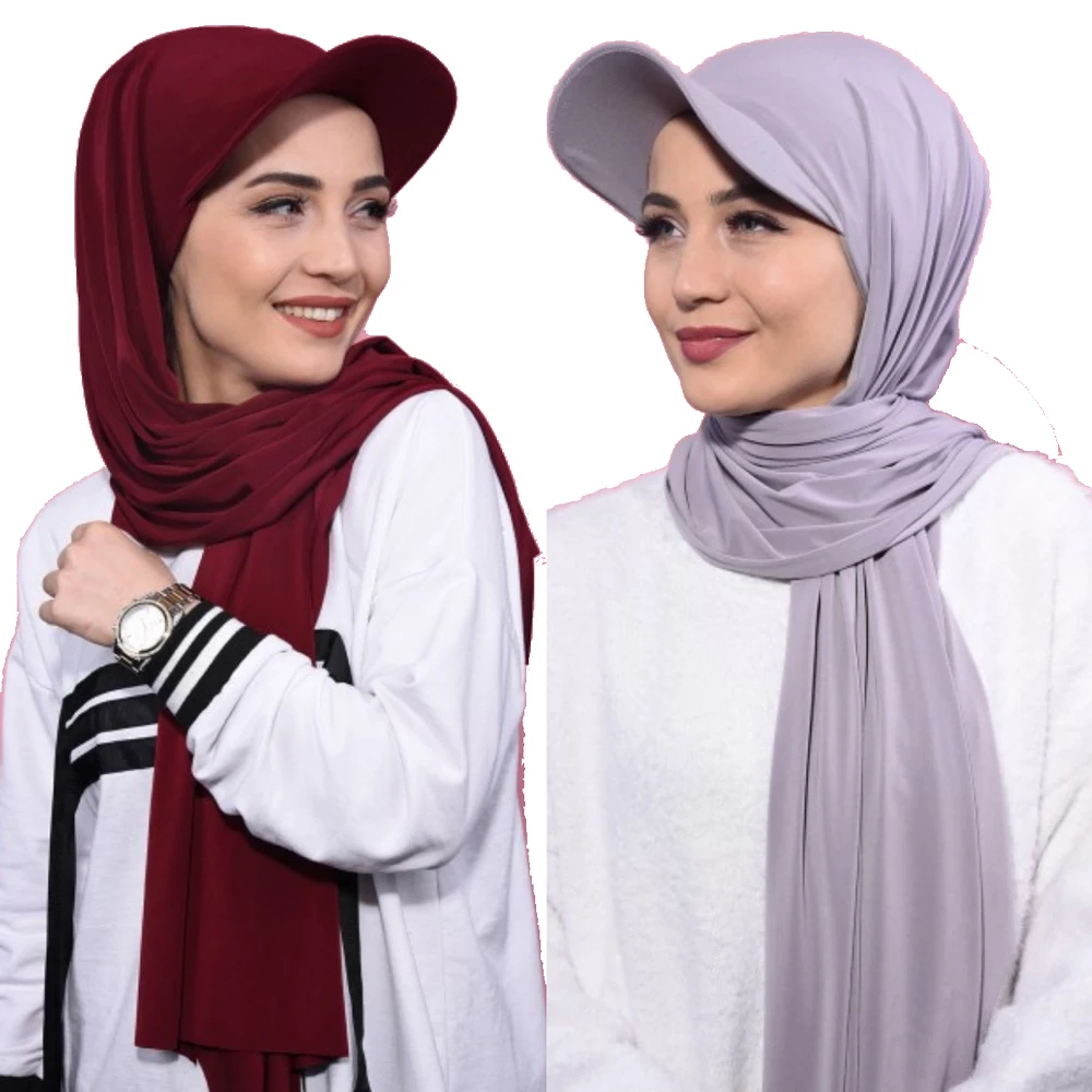 A0127 Foulard Casquette Musulmane Bonnet de Hijab Imprimé léopard à Fleurs Foulard Arabe Bandeau en Coton élastique Chapeau de Maquillage 