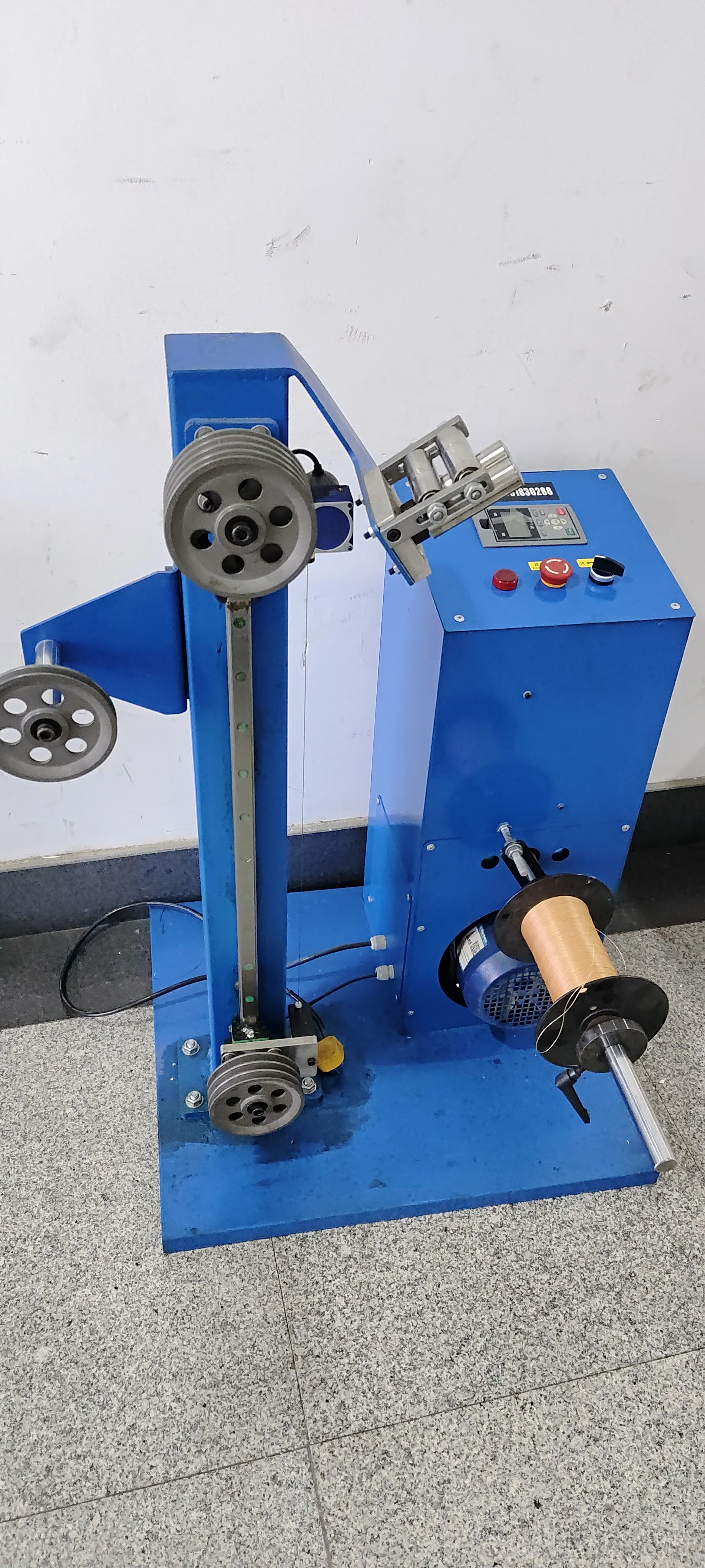 Active Tension Type Payoff Machine For 300 400mm Bobbin Copper And