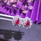 Earrings Charm Rosary Earrings Virgin Charm Pendant Long Earrings