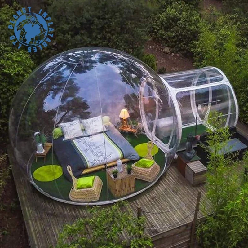 4m 5m Outdoor Camping Transparent Clear 