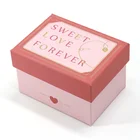 Base Sweet Small Luxury Lid And Base Wedding Favour Chocolate Candy Paper Gift Packaging Box For Sweet