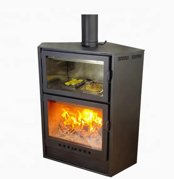 Real Fire Burning Indoor Heater Wood Stove Fireplace for Living Room Decoration Self-Built Villa Homestay Oven