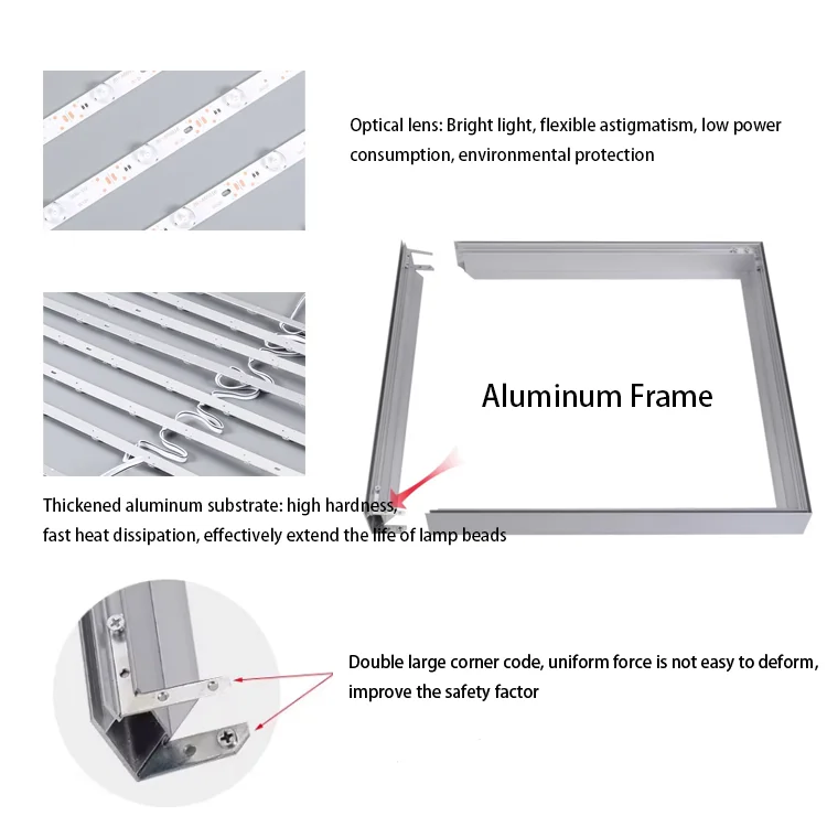 product pangui wholesale custom 4 20cm depth aluminum frame decoration edge corner profiles seg light box aluminum-12
