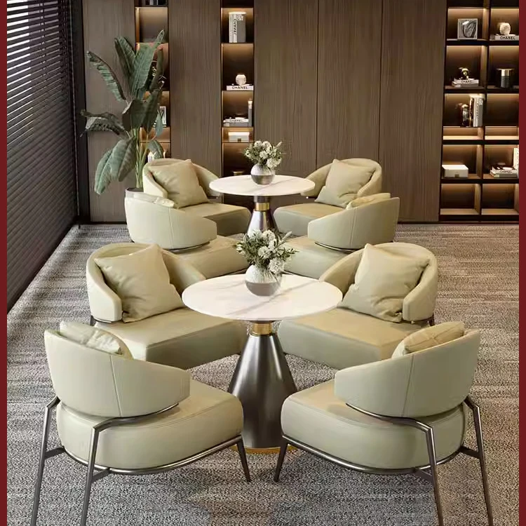 Modern fabric lounge armchair luxury gold metal frame velvet cafe single sofa chair for restaurant furniture
