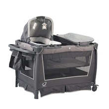 Unique design New arrival durable Wholesales  baby cot baby portable crib baby New Born Travel Playpens bed playpen