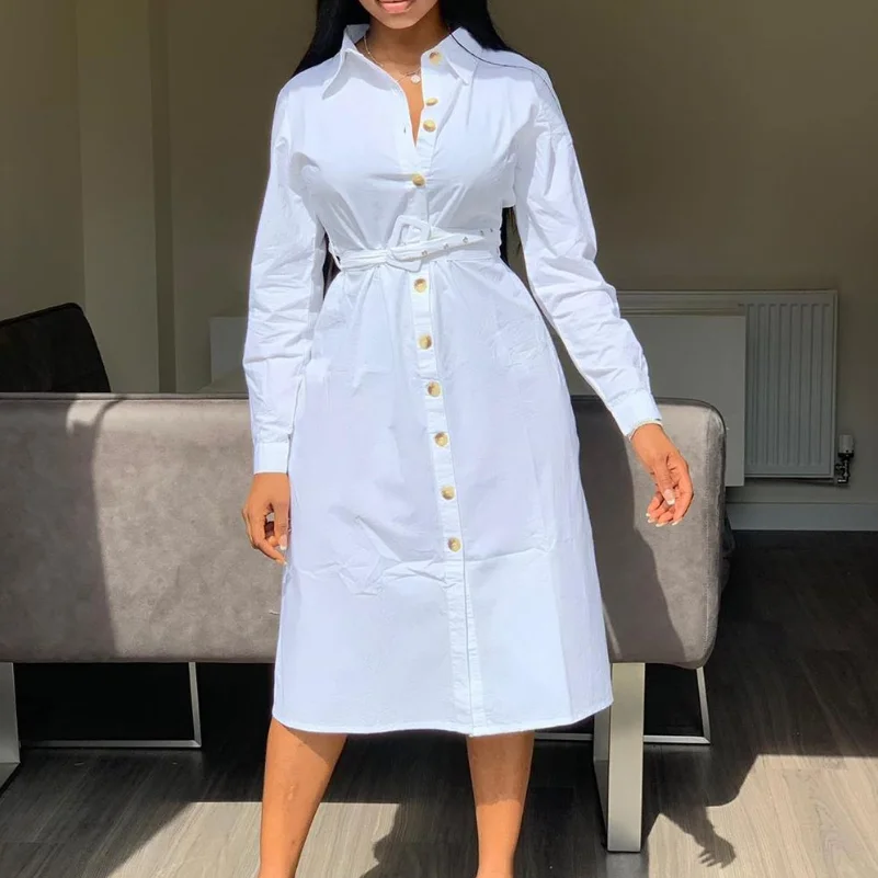 Formal Dress,Women Shirt Dress 