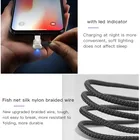 Game Cable For Play Game 90 Degree Mobile Phone Usb Data Cable Line 2.4A 8Pin Charging Cable For Iphone