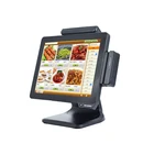 System Systems Pos Systems 15 Inch Metal Shell Capacitive Touch Frameless Cashier System All In 1 Pos Systems