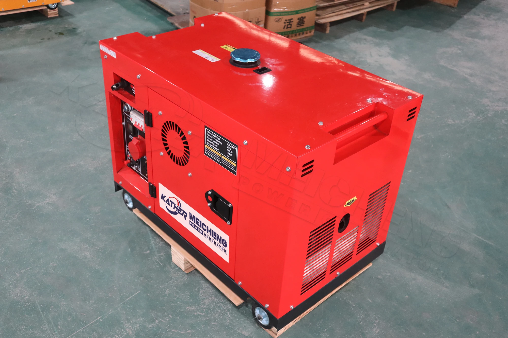 three phase portable generator set electric gasoline generators for home use-10