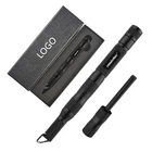 Compass Wholesale EDC Multi Functions Fire Stick Magnesium Survival Spark Fire Starter With Compass