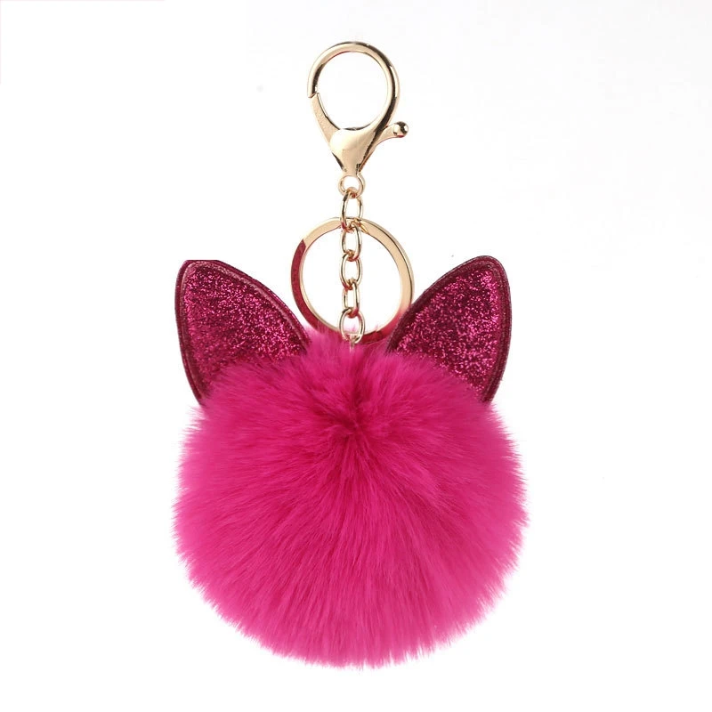 Carin Ekstrand-Anderson Pom Pom Key Chain - Textile Center