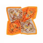 Silk Wholesale Wensli Printed Indian Custom Printing Silk Scarf