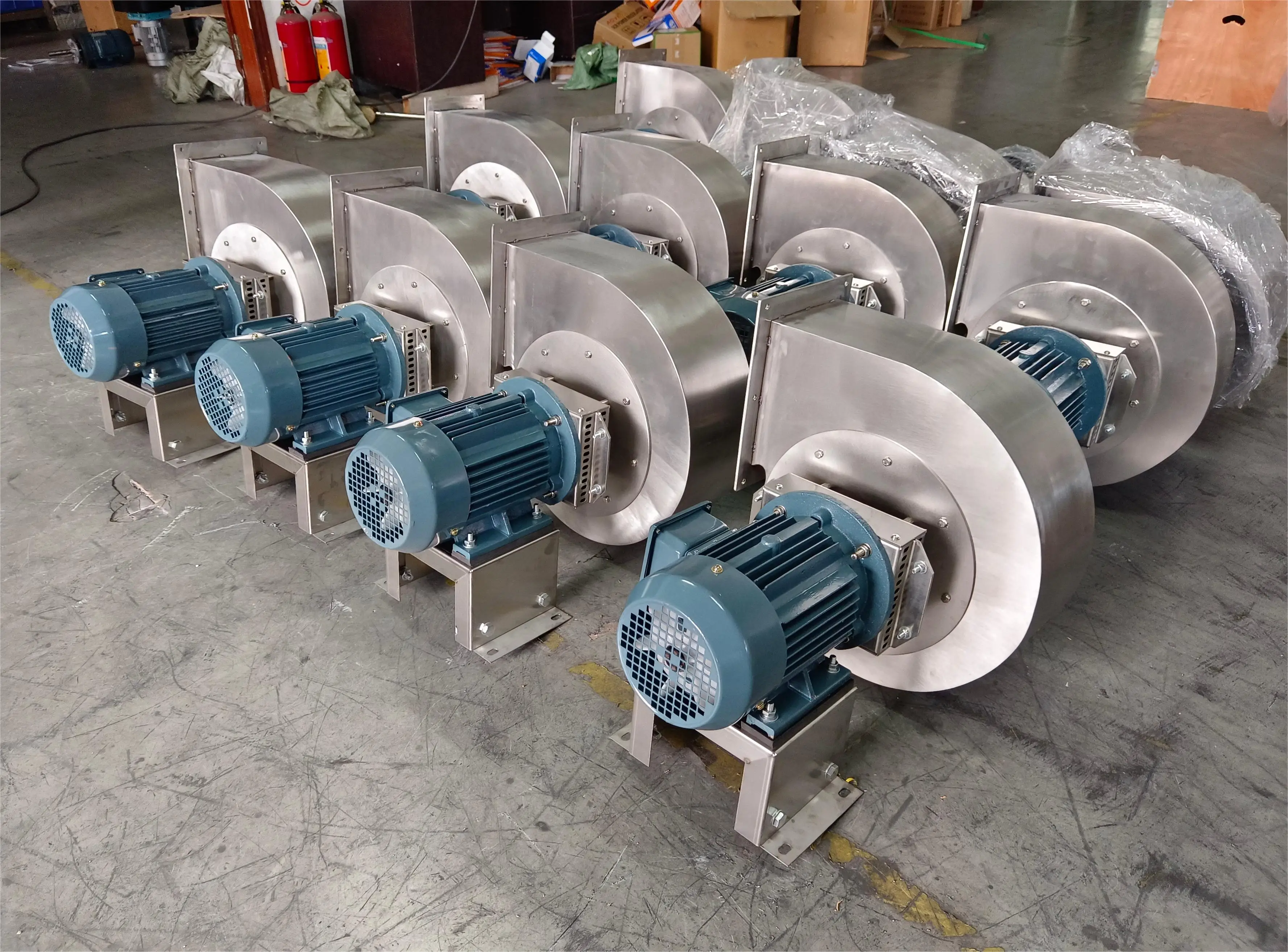 Centrifugal Fan, 133mm-500mm, 110V/220V, 180-3KW, Stainless - detail 14