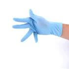 Ce Manufacturer Powder-Free Nitrile Disposable Inspection Gloves For Food Touch With CE EN374 EN455