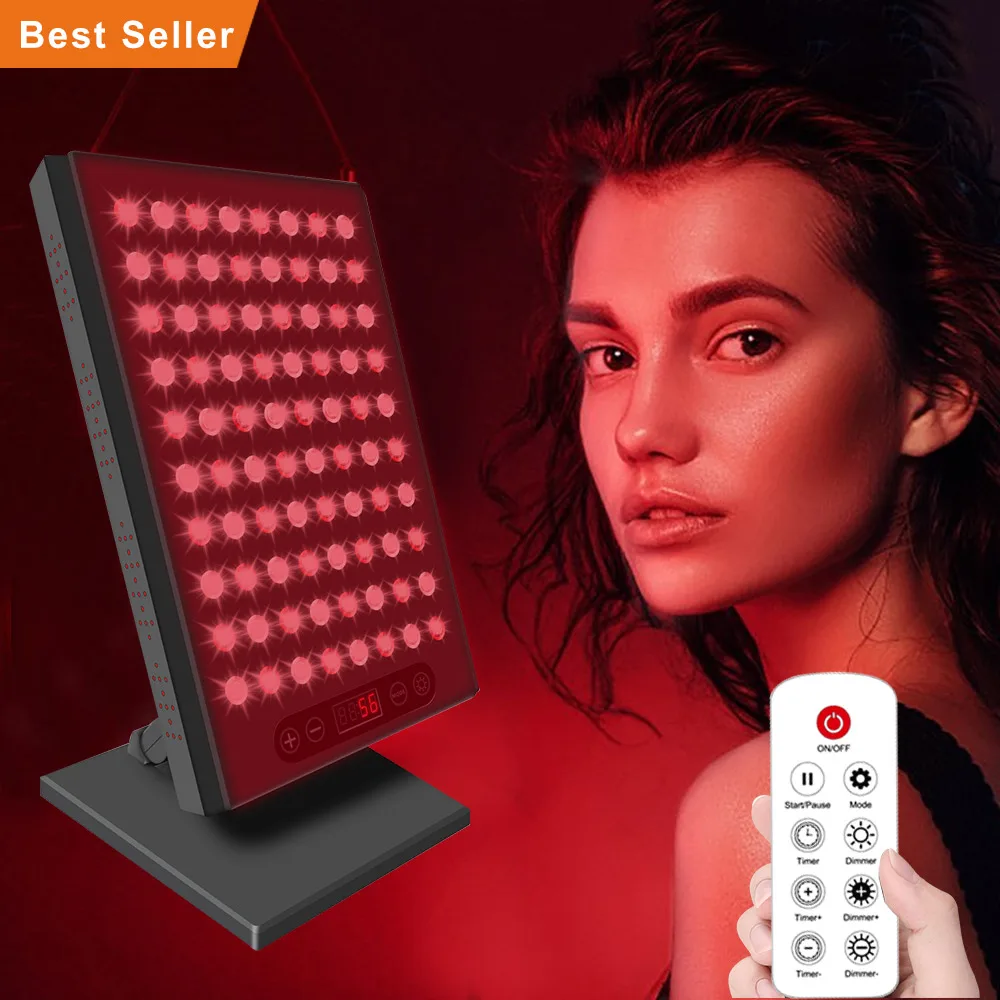 Beauty Equipment Portable Targeted Red And Infrared Led Light Therapy Panels Small Red Light Therapy Panels For Facial Beauty