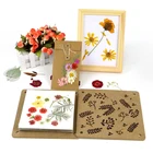 Wholesale Children's Flower Press Natural Crafts Wooden Art Kits Outdoor Learning Toys DIY Flower Press