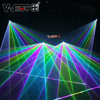 Disco Light Laser 3W RGB Animation Laser stage lighting Laser Show Effect Projector
