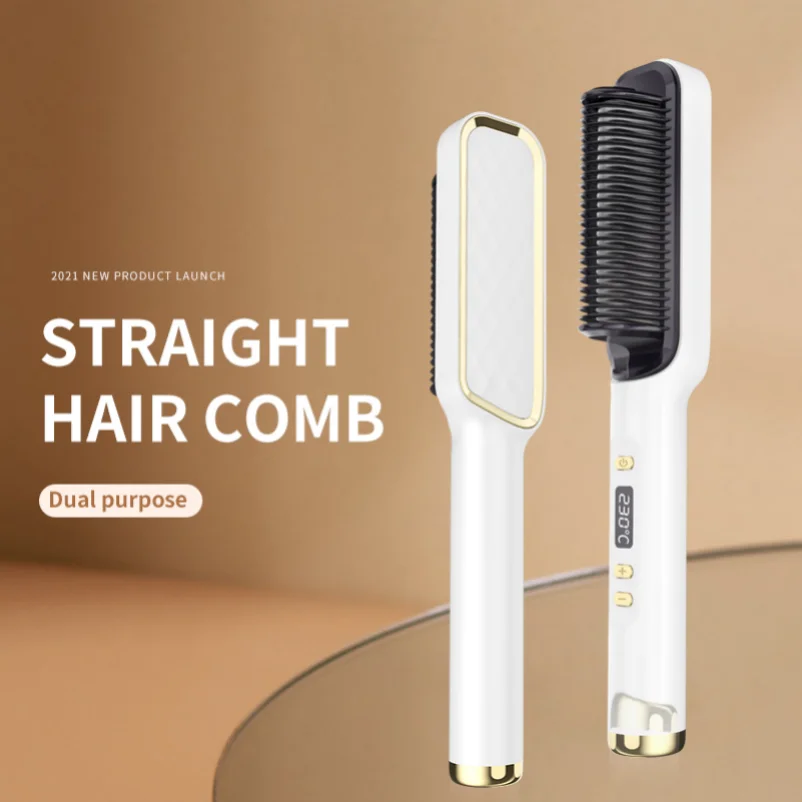 Electric Comb Electric Hair Straightener  Hair Straightener With Comb Hot Air Hair Straightener