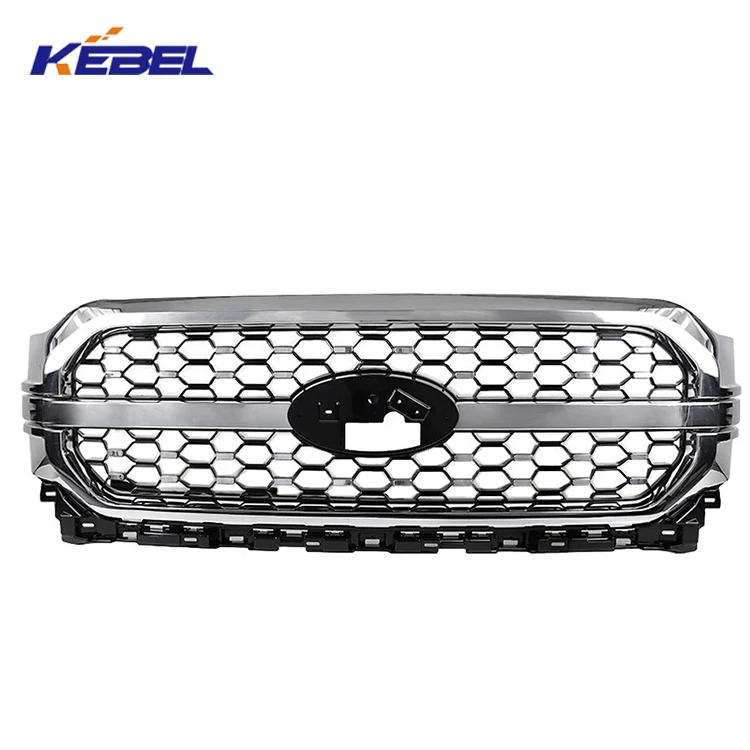 Luxurious Starlight Design - Premium Chrome Aluminum Car Front Grille Insert OEM ML3Z-8200-JB-1 for Ford F150 2021-2023 factory