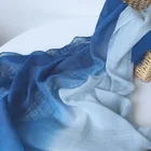 Rayon Hijab High-quality 190*70cm Muslim Long Scarf Elastic Material Strech Wrap Shawl Rayon Hijab