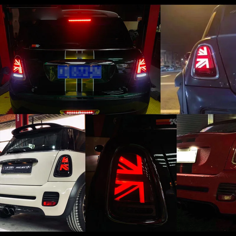 product plug and play led taillights for bmw mini cooper r56 2007 2013 rear light r56 taillight tail lights-8