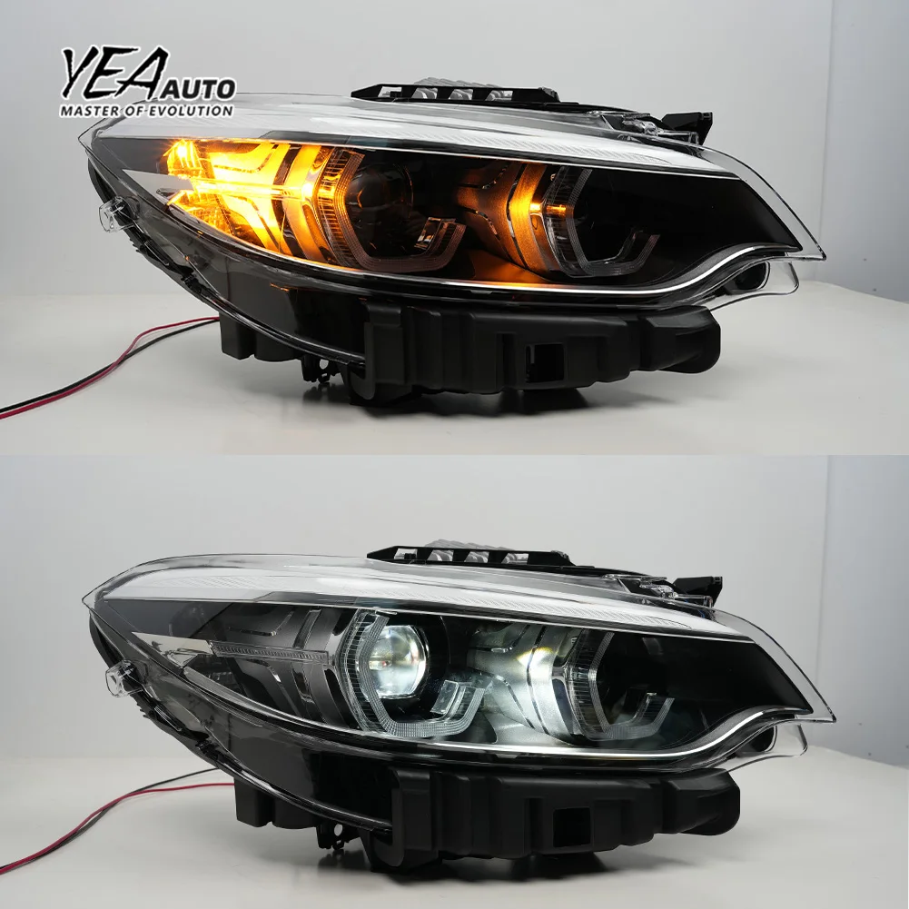 product modified head light led front lights for bmw 2 series f22 headlight f87 m2 f44 f47 car accessories 2014 2021 plug and play-7