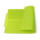 Heat Resistant Placemat Silicone Drain Drying Dish Pad Dish Drying Mat