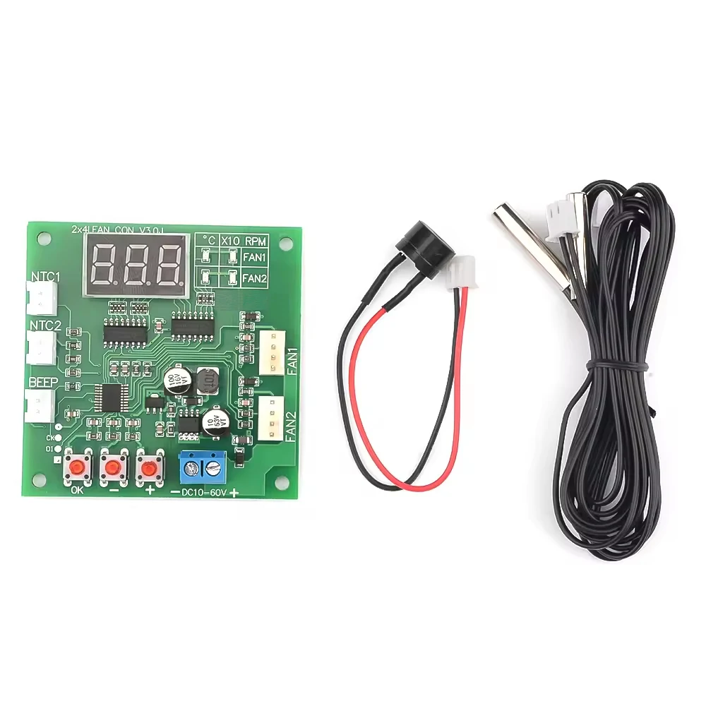 Channel Pwm Fan, LED, 12V, 24V - detail 2