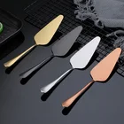 Cake Knife Customizable Stainless Steel Pizza Cheese Birthday Gold Cake Knife Rose Gold Cake Server Triangle Shovel