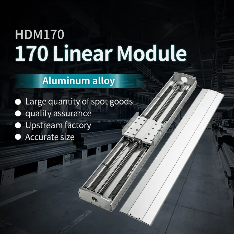 170 Semi Enclosed High-precision Sliding Table Linear Module XYZ Three-axis High-precision High-speed High-precision Slider supplier