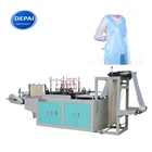 Machine Cape Pe Apron Making Machine Hot Sale 1 Time Use Plastic Apron Machine For Making Disposable Pe Cape