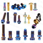Titanium Bolt Titanium Manufacture Bolt Titanium Tapered Head Screw M6 Titanium Torx S Screw Bolt For Bicycle