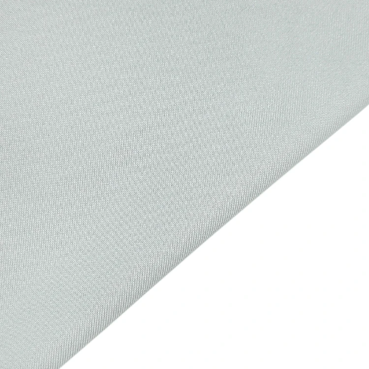 High Qulatiy Knitted Solid Fabric Polyester Cotton Spandex Material 60S Pima Jersey Fabric factory