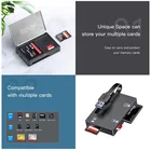 Card Reader USB3.0 Super-speed All In 1 Card Reader With Memory Card Case