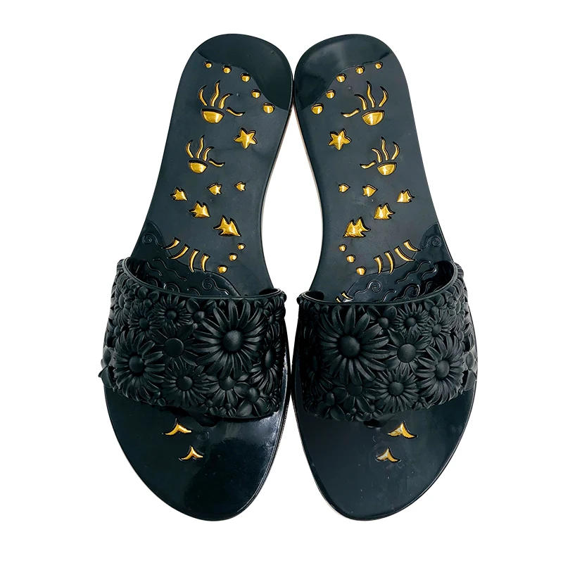 Sandalias Planas De Verano Con Flores Lisas Para Mujer,Chanclas De Diseño  Elegante,Blandas - Buy Diseñador Zapatillas De Señoras,Plano Zapatillas De  Damas,Turquía Zapatillas Para Las Mujeres Product on Alibaba.com