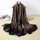 Long Scarf Wholesale Casual Classic Smooth Ladies Long Polyester Scarf For Women Stylish
