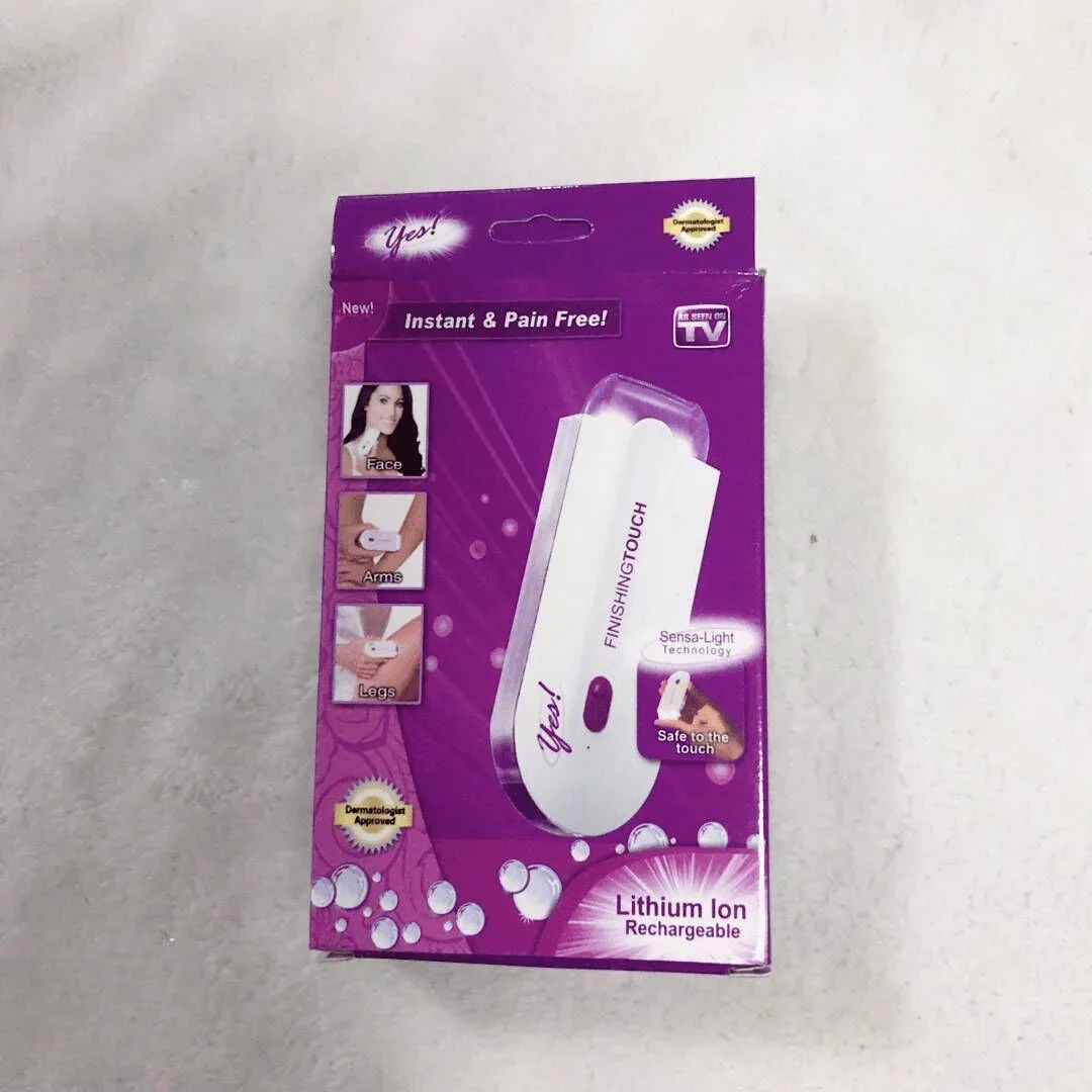 Painless Hair Removal Kit Epilator Usb Rechargeable Women Body Face Leg