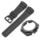 Watch G Good Price Fit GA2100 Metal Watch Case Silicone Band For G Shock Strap Ga2100 Luxury Watch Band