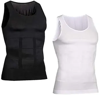 Wholesale Mens Slimming Vest Body Shaper Men Compression Vest Shapewear Men's Undershirt Tank Tops