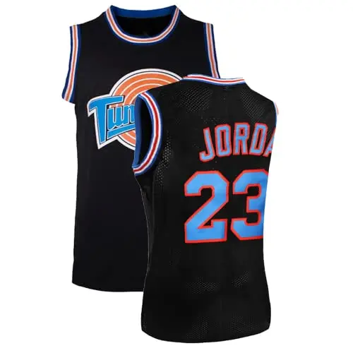 Mens Basketball Jersey 90S Moive #23 Space Jam Shirts 