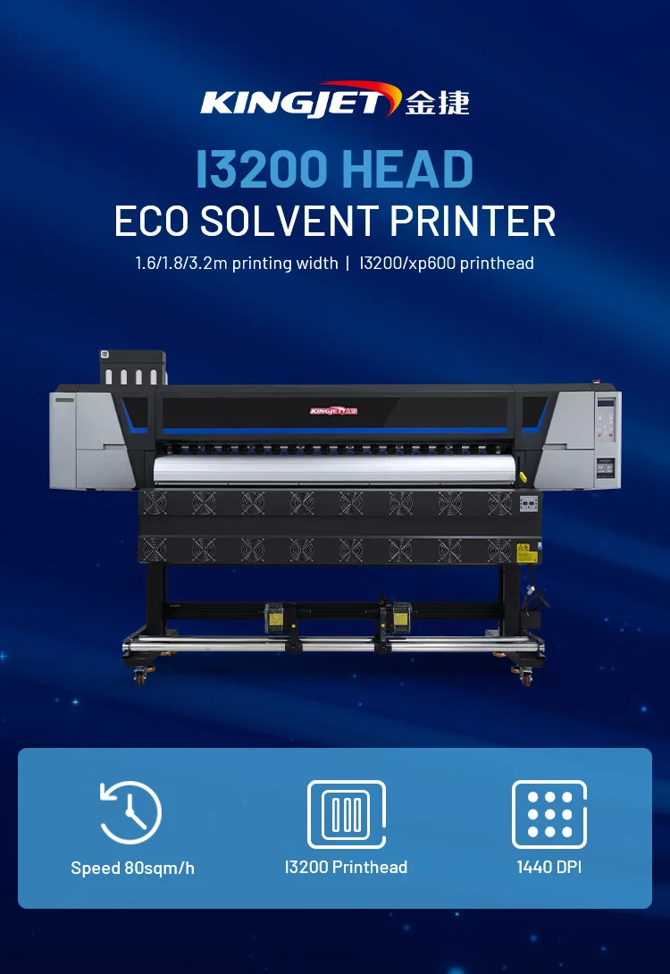 Kingjet Best Price 1 6m 1 8m 3 2m Ecosolvent Printer Xp600 Print Head