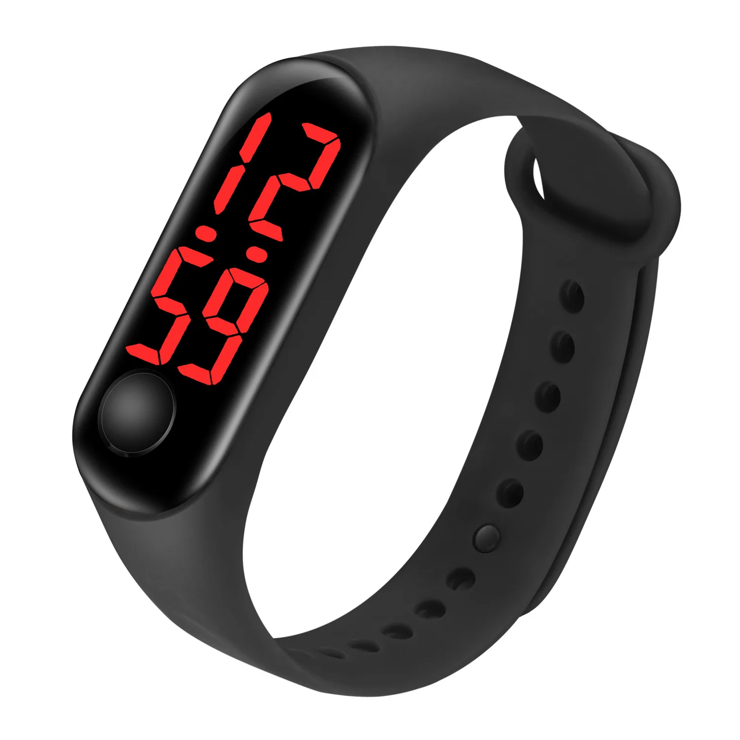 digital watch black colour