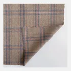 Scarf Customized In China Coat Skirt Vest Fabric New Breathable Scarf Plaid Fabric