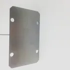 Plate Metal Stamping Plate Customized Drawing Zinc-plated Finish Thin Steel Sheet Stamping Punching Zinc Metal Plate